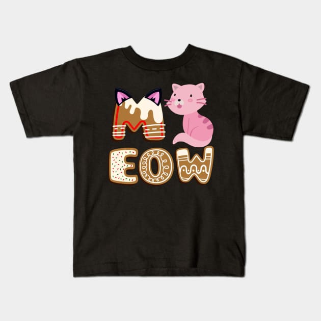 Meow Kids T-Shirt by Sen International